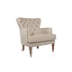 Wing Chair New London - Milky Brown Milky Brown Wing Chair New London - Milky Brown Milky Brown