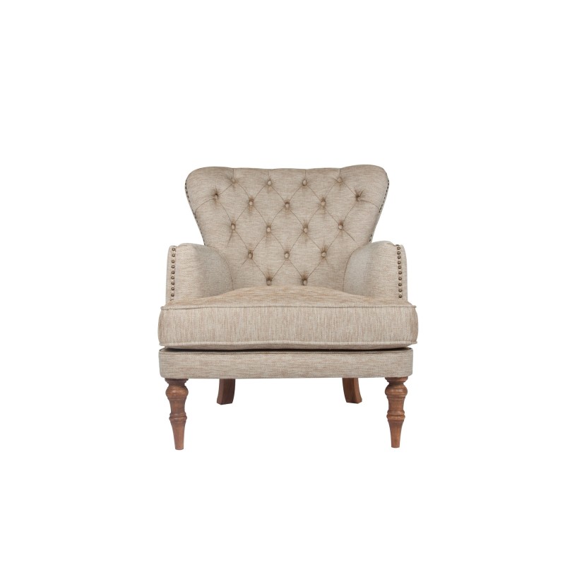 Wing Chair New London - Milky Brown Milky Brown