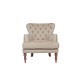 Wing Chair New London - Milky Brown Milky Brown Wing Chair New London - Milky Brown Milky Brown