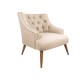 Wing Chair Lamont - Cream Cream Wing Chair Lamont - Cream Cream