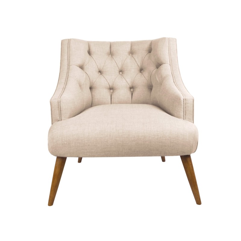 Wing Chair Lamont - Cream Cream