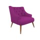 Wing Chair Lamont - Purple Purple Wing Chair Lamont - Purple Purple