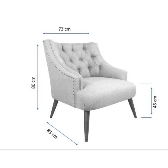 Wing Chair Lamont - Purple Purple Wing Chair Lamont - Purple Purple