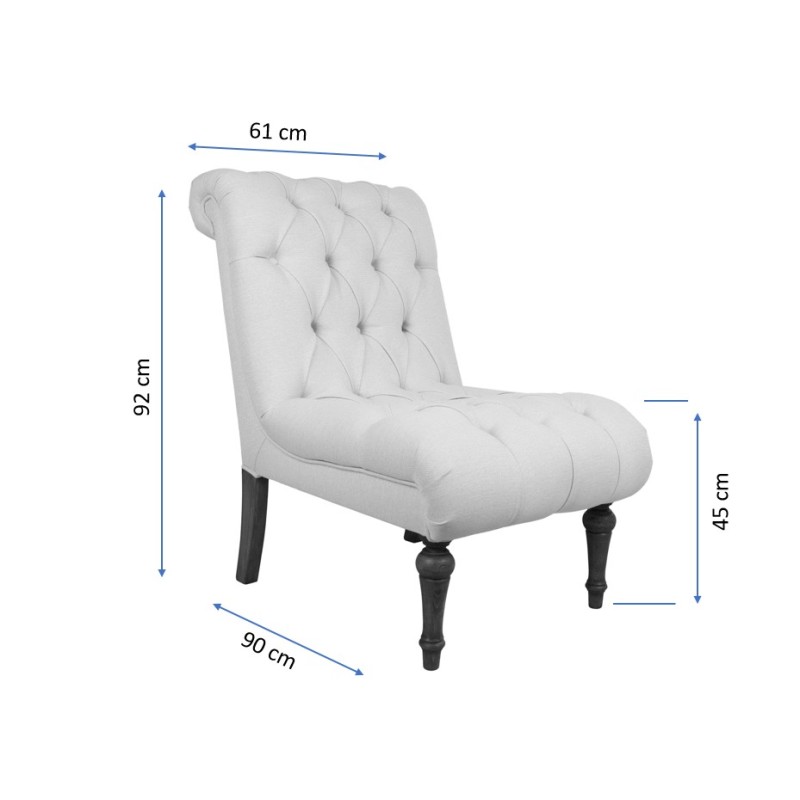 Wing Chair San Jose - Milky Brown Milky Brown