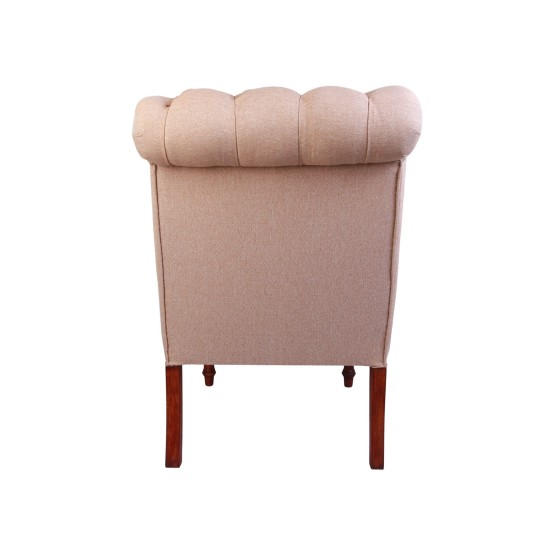 Wing Chair San Jose - Milky Brown Milky Brown Wing Chair San Jose - Milky Brown Milky Brown