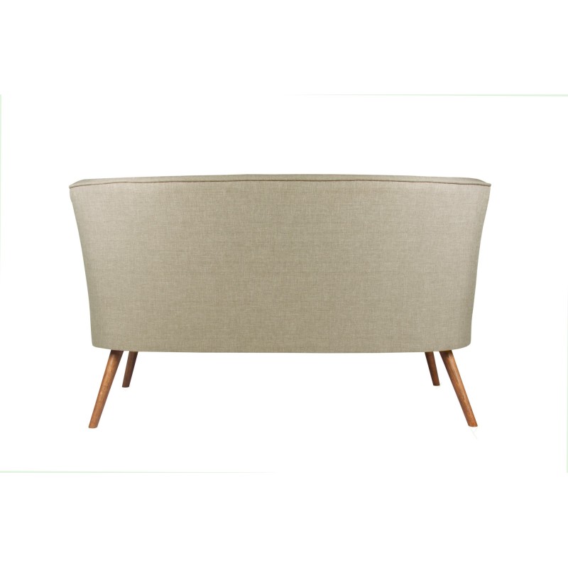 Διθέσιος Καναπές - Bienville - Χρώμα Γκρι - 141x73x77εκ