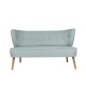 2-Seat Sofa Bienville - Indigo Blue Indigo Blue 2-Seat Sofa Bienville - Indigo Blue Indigo Blue