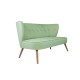 2-Seat Sofa Bienville - Petrol Green Petrol Green 2-Seat Sofa Bienville - Petrol Green Petrol Green