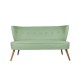 2-Seat Sofa Bienville - Petrol Green Petrol Green 2-Seat Sofa Bienville - Petrol Green Petrol Green