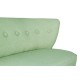 2-Seat Sofa Bienville - Petrol Green Petrol Green 2-Seat Sofa Bienville - Petrol Green Petrol Green