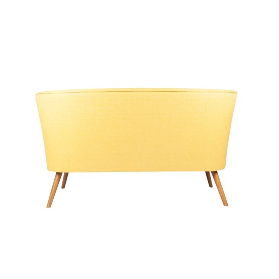 2-Seat Sofa Bienville - Yellow Yellow 2-Seat Sofa Bienville - Yellow Yellow