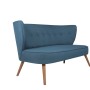 2-Seat Sofa Bienville - Saxe Blue Sax Blue