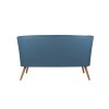 2-Seat Sofa Bienville - Saxe Blue Sax Blue