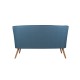 2-Seat Sofa Bienville - Saxe Blue Sax Blue 2-Seat Sofa Bienville - Saxe Blue Sax Blue