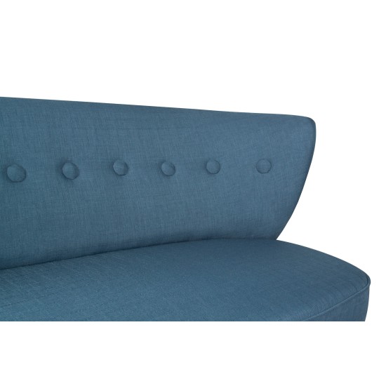 2-Seat Sofa Bienville - Saxe Blue Sax Blue 2-Seat Sofa Bienville - Saxe Blue Sax Blue