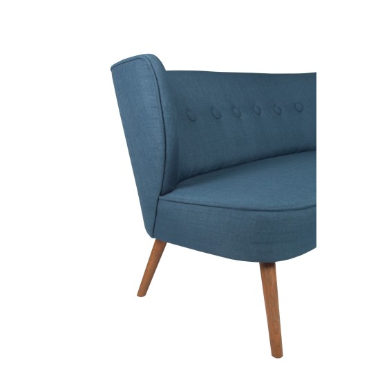 2-Seat Sofa Bienville - Saxe Blue Sax Blue 2-Seat Sofa Bienville - Saxe Blue Sax Blue