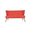 2-Seat Sofa Bienville - Tile Red Tile Red