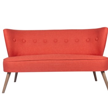 2-Seat Sofa Bienville - Tile Red Tile Red