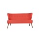 2-Seat Sofa Bienville - Tile Red Tile Red 2-Seat Sofa Bienville - Tile Red Tile Red