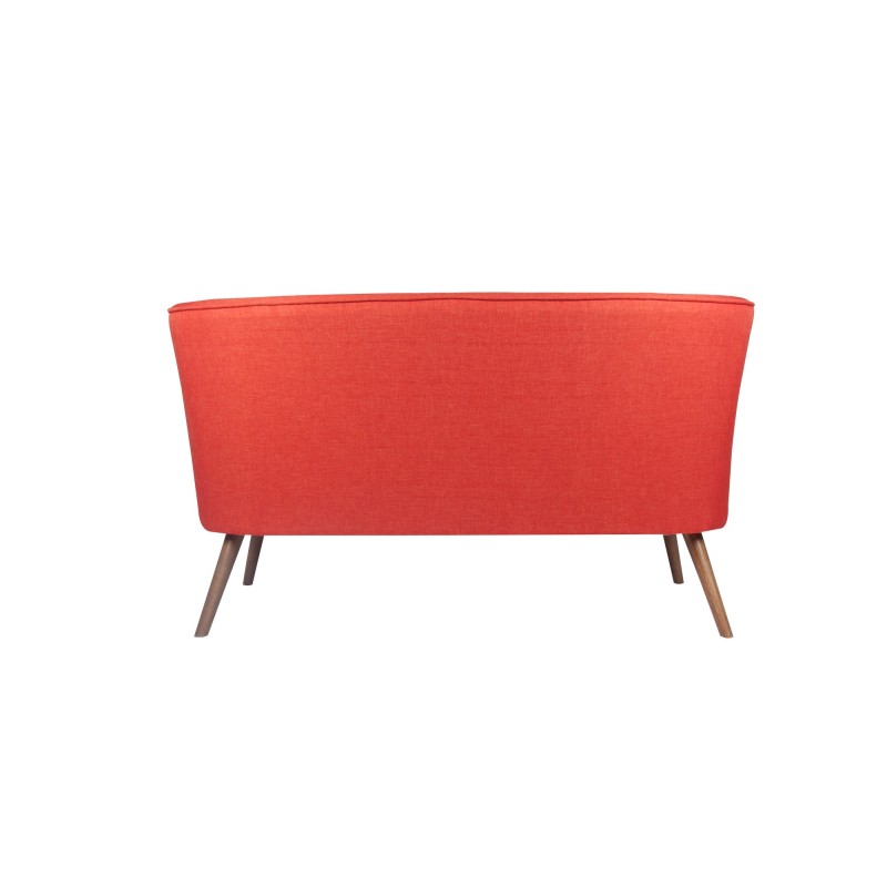 2-Seat Sofa Bienville - Tile Red Tile Red