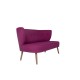 2-Seat Sofa Bienville - Purple Purple