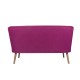 2-Seat Sofa Bienville - Purple Purple