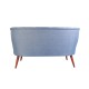 2-Seat Sofa Richland Loveseat - Indigo Blue Indigo Blue 2-Seat Sofa Richland Loveseat - Indigo Blue Indigo Blue