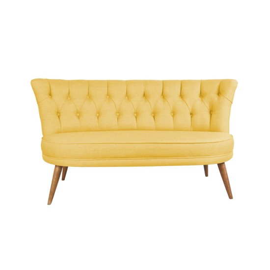 2-Seat Sofa Richland Loveseat - Yellow Yellow 2-Seat Sofa Richland Loveseat - Yellow Yellow
