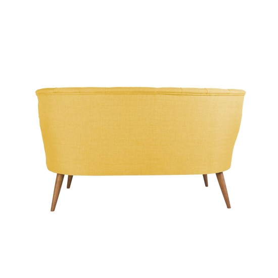 2-Seat Sofa Richland Loveseat - Yellow Yellow 2-Seat Sofa Richland Loveseat - Yellow Yellow