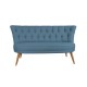 2-Seat Sofa Richland Loveseat - Saxe Blue Sax Blue 2-Seat Sofa Richland Loveseat - Saxe Blue Sax Blue