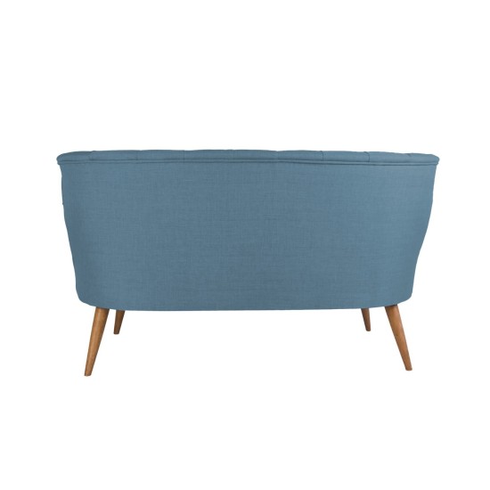 2-Seat Sofa Richland Loveseat - Saxe Blue Sax Blue 2-Seat Sofa Richland Loveseat - Saxe Blue Sax Blue