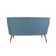 2-Seat Sofa Richland Loveseat - Saxe Blue Sax Blue 2-Seat Sofa Richland Loveseat - Saxe Blue Sax Blue
