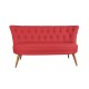 2-Seat Sofa Richland Loveseat - Tile Red Tile Red 2-Seat Sofa Richland Loveseat - Tile Red Tile Red