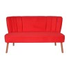 2-Seat Sofa Moon River - Red Red