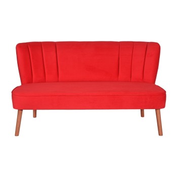 2-Seat Sofa Moon River - Red Red