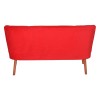 2-Seat Sofa Moon River - Red Red