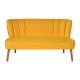 2-Seat Sofa Moon River - Yellow Yellow 2-Seat Sofa Moon River - Yellow Yellow