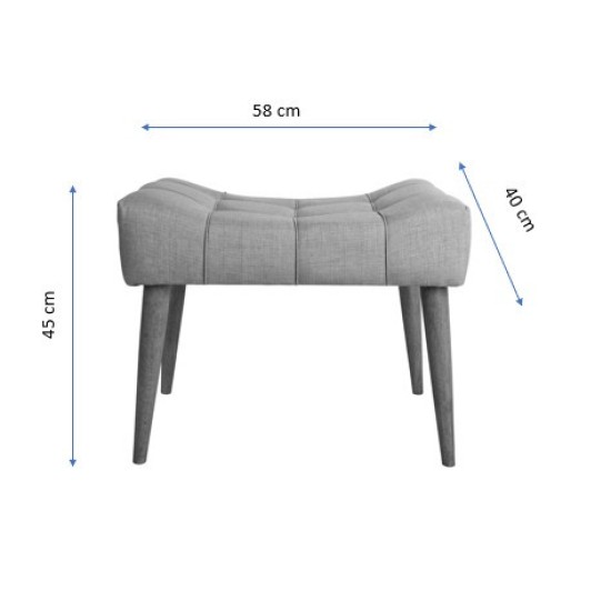 Pouffe New Cool - Cream Cream Atelier del Sofa Pouffe New Cool - Cream Cream