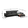 Corner Sofa Frido Corner Right (L3+Chl) Anthracite