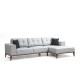 Atelier del Sofa Corner Sofa-Bed Montana Corner Right (L3+Chl) Light Grey