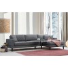 Corner Sofa-Bed Nordic Corner Right (L3+Chl) Dark Grey