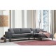 Corner Sofa-Bed Nordic Corner Right (L3+Chl) Dark Grey