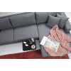 Corner Sofa-Bed Nordic Corner Right (L3+Chl) Dark Grey