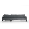 Corner Sofa-Bed Nordic Corner Right (L3+Chl) Dark Grey