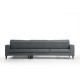 Corner Sofa-Bed Nordic Corner Right (L3+Chl) Dark Grey