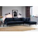 Corner Sofa Papira Corner Right (L3+Chl) - Navy Blue Navy Blue