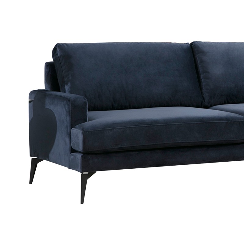 Corner Sofa Papira Corner Right (L3+Chl) - Navy Blue Navy Blue
