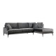 Corner Sofa Papira Corner Right (L3+Chl) - Anthracite Anthracite Atelier del Sofa Corner Sofa Papira Corner Right (L3+Chl) - Anthracite Anthracite