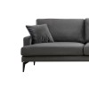 Atelier del Sofa Corner Sofa Papira Corner Right (L3+Chl) - Anthracite Anthracite