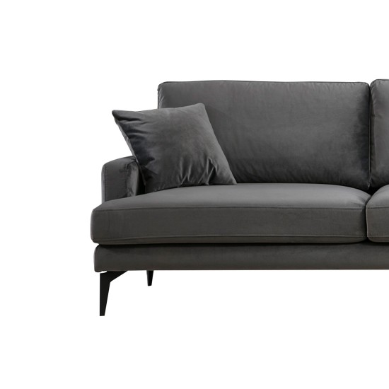 Corner Sofa Papira Corner Right (L3+Chl) - Anthracite Anthracite Atelier del Sofa Corner Sofa Papira Corner Right (L3+Chl) - Anthracite Anthracite